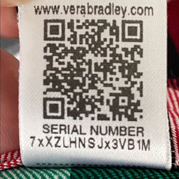 Vera Bradley Colorful Tartan Check Apron Adjustable Holiday Preppy Casual NWOT - Picture 10 of 12